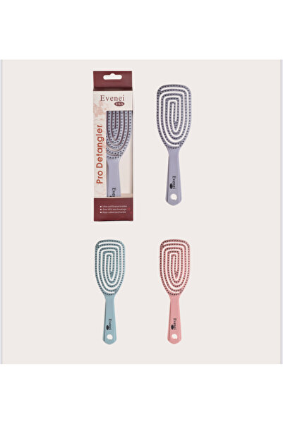 EVENEI USA One-piece detangling brush