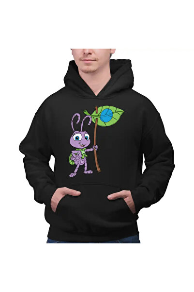 OEM Men's Hoodie A Bugs Life Adventures on a Thread of Grass Dot