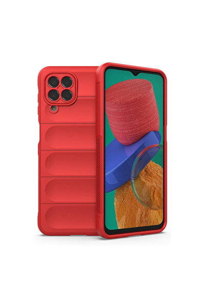eco port Samsung galaxy m33 case optimum silicone - red