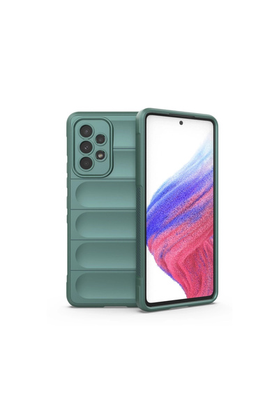 eco port Samsung Galaxy A53 5g Case Optimum Silicone - Dark Green