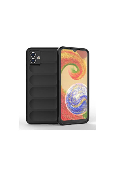 eco port Samsung galaxy a04 case optimum silicone - black