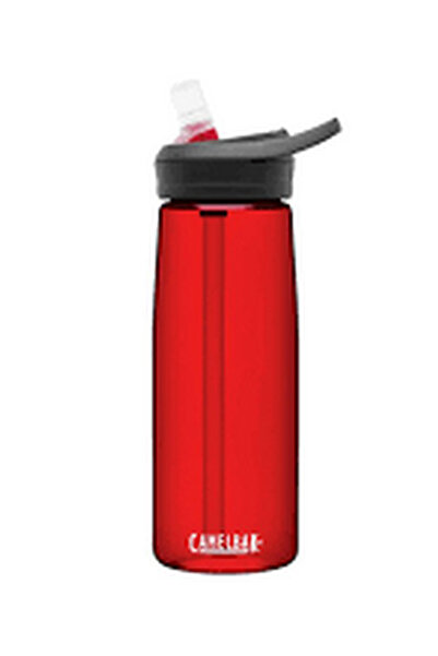 Camelbak زجاجة ماء للأطفال من إيدي+، لون أحمر قرمزي، سعة 590 مل، مانعة للتسرب...