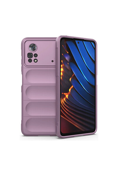 eco port Poco X4 Pro 5g Case Optimum Silicone - Purple
