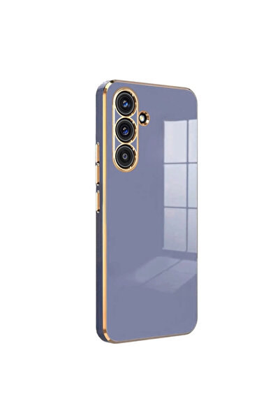 eco port حافظة سامسونج جالاكسي S25 بلس من السيليكون - أزرق