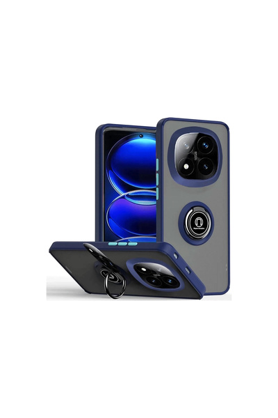 eco port غطاء حماية سيليكون لهاتف ريدمي نوت 14 برو بلس بتصميم مونتريال مع حلق...