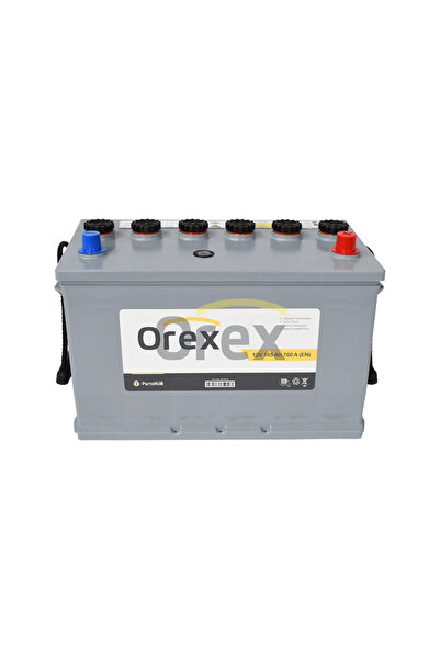 Orex Akü 105 Ah H4 760A (345×175×228) Tam Kapalı
