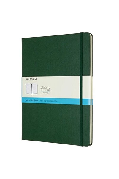Moleskine Hard Cover Notebook Mersin Green (Dotted - 19X25) - 9131