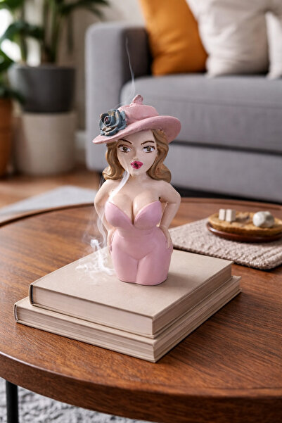 ps_studio.handmade El Yapımı Tasarım Geri Akışlı Tütsülük Obje-tütsü hediyeli