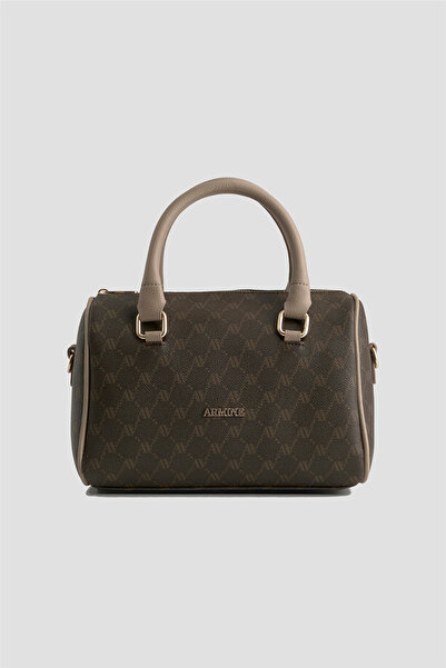 Armine Çanta Noktalı 25YD7427 Kahverengi