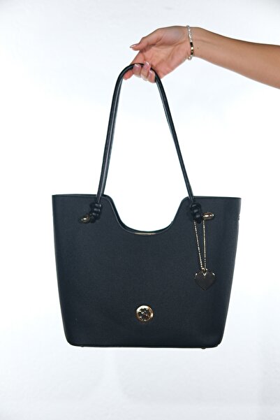 LuviShoes LANTARO Mânecă neagră pentru femei geantă