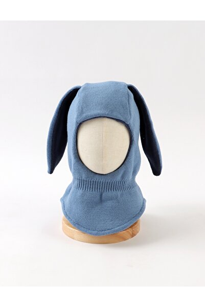MiniKids Premium balaclava, blue bunny