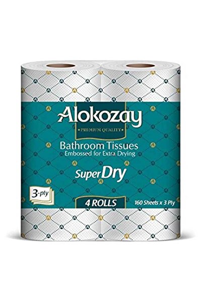 Alokozay BATHROOM TISSUE 4RLSX3PLYX160s