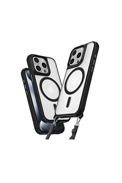 eco port حافظة آيفون 14 برو ماكس من السيليكون من إنكا ماجسيف - أسود