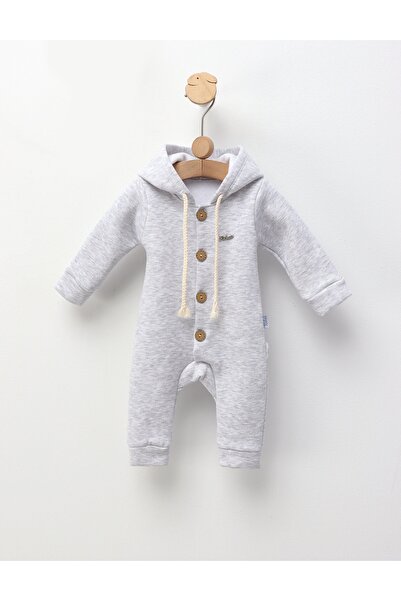 MiniKids Padded overalls, Kidex, gray
