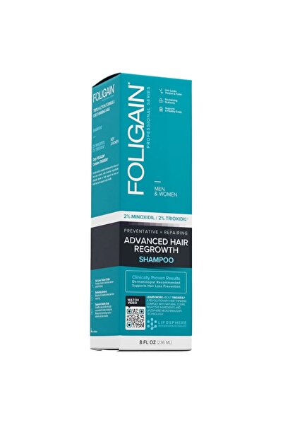 FOLIGAIN Shampoo, Foligain, Trioxidil 2%, Thinning Hair Care, Stimulates Hair...