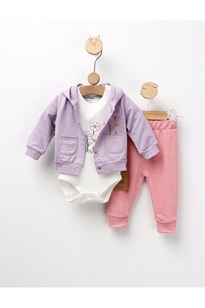 MiniKids 3-piece costume, Let Love Grow, purple