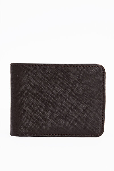 Tudors Vegan Leather Men's Brown Wallet