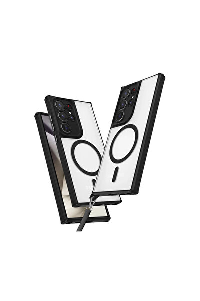 eco port حافظة سامسونج جالاكسي S25 الترا من السيليكون من إنكا ماجسيف - أسود