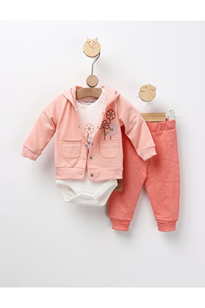 MiniKids Costumas 3 piese, Let Love Grow, corai