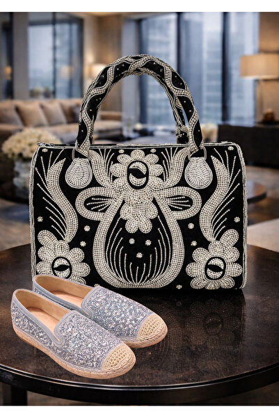 mothers dream Midnight Royal Crystal Handbag Set ✨🖤