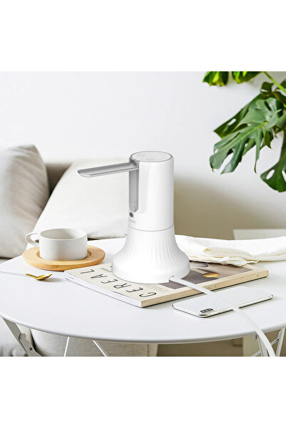 porodo Lifestyle Digital Water Bottle Pump – Rechargeable Tabletop Dispenser ...