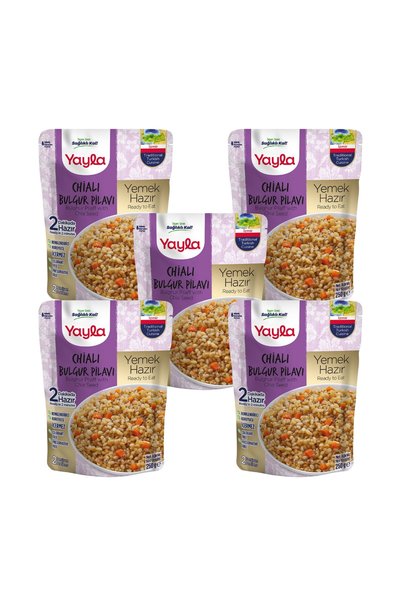 Yayla Yemek Hazır Chialı Bulgur Pilavı 250 gr x5
