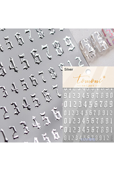 Choice1 NAILFYOU TO4176S 1 piece 5D punk goth rk hot stamping nail stickers h...