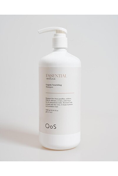 QOS Essential Routine Organic Nourishing Moisturizing Shampoo 1000ml