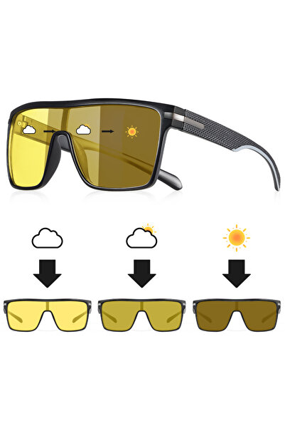 Choice Other C2 CRIXLAIS Fashion Phothromic Polarized Sunglasses Men Women Ov...