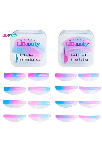 Choice7 8-Pink Purple Libeauty Silicone Eyelash Perm Rad Lash Lift Shield Lif...