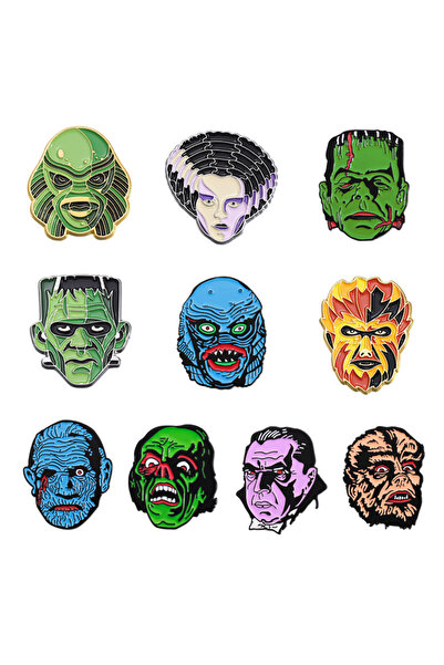 Choice3 مجموعة من 25 دبوسًا مطليًا بالمينا لشخصيات أنمي (5-11 قطعة/مجموعة) - ...