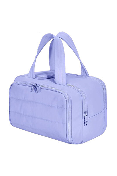 Choice4 Purple Large Capacity Cosmetic Bag Female Travel Wash Handbag Bathroo...
