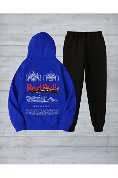 Flaubert -Мъжка суитшърт с принт и голям размер -Дънки от спортен екип, компл...