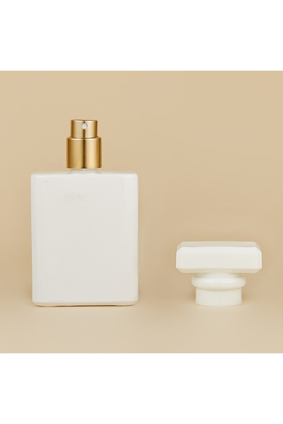 Choice زجاجة عطر مربعة سوداء وبيضاء سعة 50 مل، عبوة بخاخ، عبوة مستحضرات تجميل...
