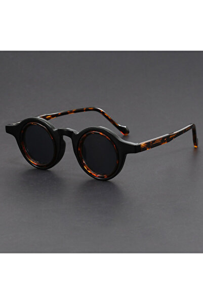 Choice1 نظارات سوداء صغيرة الإطار دائرية بتصميم ستيمبانك للرجال، ماركة فاخرة ...