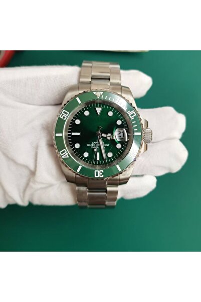 choice2 ساعة رجالية بدون شعار، زجاج ياقوتي أخضر، حركة كوارتز يابانية، إطار من...