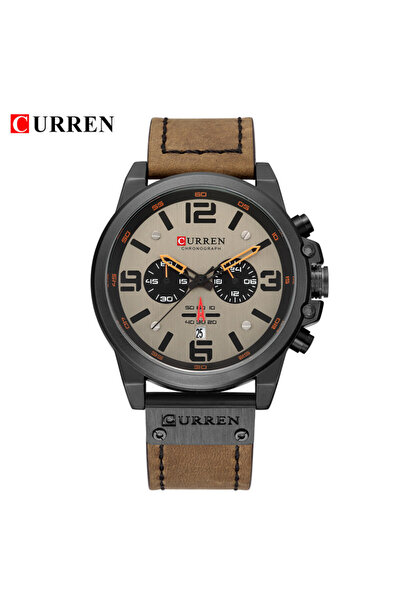 Choice3 ساعة كورين بي CURREN 8314 رجالية كوارتز، تصميم عصري جديد، كرونوغراف م...