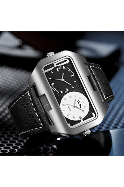 choice2 black Oulm New Fashion Trend Cool Men's Watch Night Light Calendar Fu...