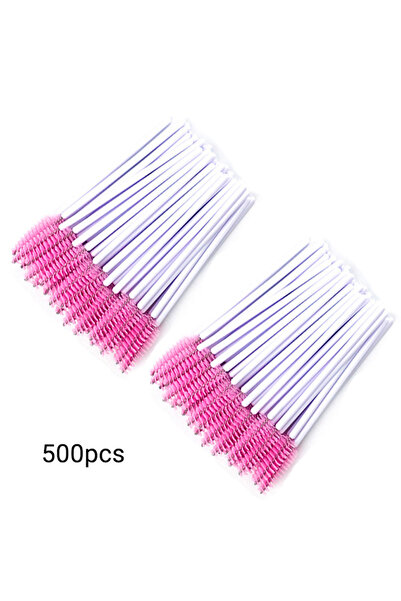 Choice7 Nylon EB-WHPI-500pcs 500pcs Eyelash Brushes Wands for Beauty Salon Ma...