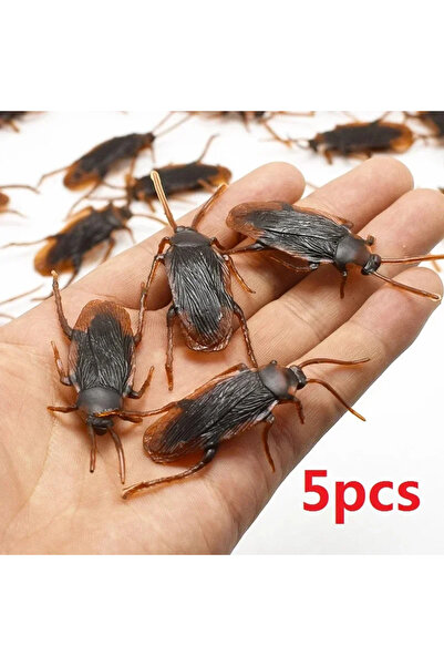 Choice6 Cockroach-5pcs 5-100Pcs Halloween Spoof Props Artificial Fake Ckroach...