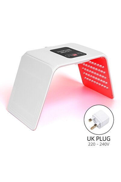 Choice قابس بريطاني (220-240 فولت) 160 مصباح LED قابل للطي 7 ألوان جهاز فوتون...