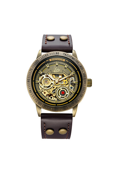 Choice ساعة يد رجالية ميكانيكية بتصميم أوروبي أمريكي أنيق، مزودة بإضاءة ليلية...