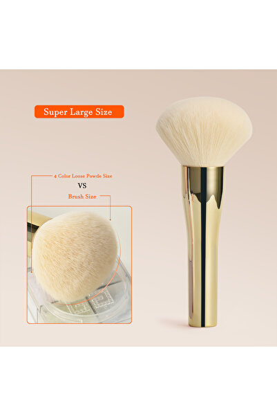 Choice gold opp Large branch powder brush, blush brush, hair fluffy rich faci...