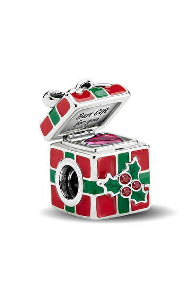 choice2 TCE1083P1 925 Silver Color Snowman Snowflake Merry Christma Charms Fe...