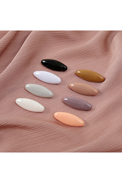 Choice6 مجموعة دبابيس حجاب شفافة مكونة من 8 قطع مع غطاء بلاستيكي، مشابك أمان ...