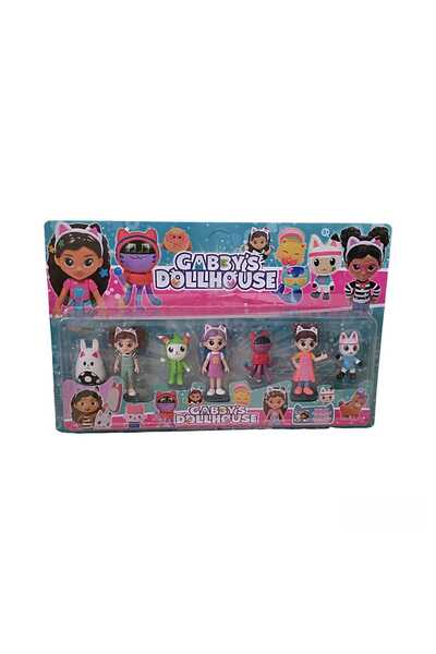 Virtual Trend Set of 8 Virtual Trend® figurines, Gabby's Dollhouse - Characte...