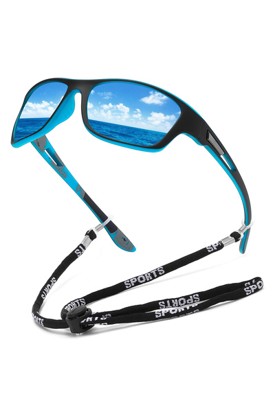 Choice3 G3 Fashion Polarized Sports Sunglasses With Chain Men Women Brand Des...