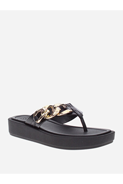 Beira Rio Slip-On Thong Sandals with Metal Accent Detail