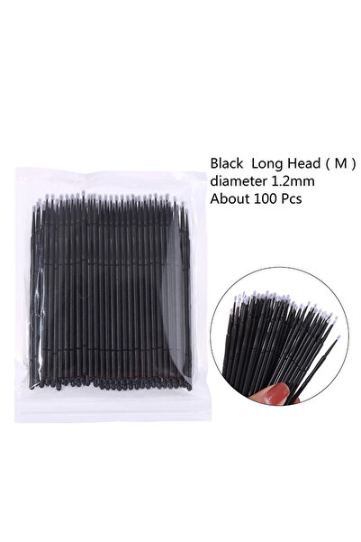 Choice5 A0099-black 100PCS 100Pcs Professional Disposable Eyelash Extension M...