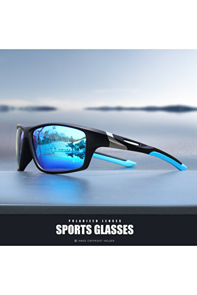 Choice1 C3 Black Blue 1pcs/3pcs Square Sports Sunglasses for Men - Polarized ...